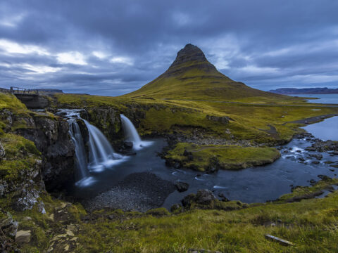 Happiness is just a beautiful waterfall in Iceland