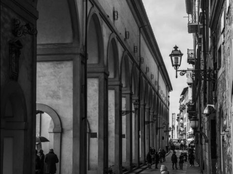 Strangers on Florentine streets